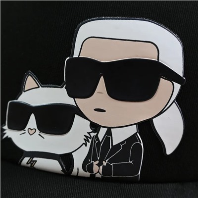 Регулируемая унисекс бейсболка KARL LAGERFEL*D ОРИГИНАЛ!