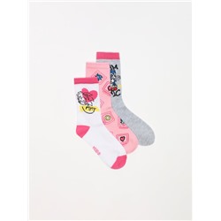 PACK OF 3 PAIRS OF LONG SONIC™ | SEGA SOCKS