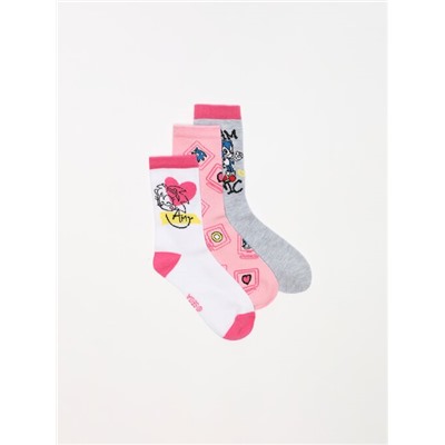PACK OF 3 PAIRS OF LONG SONIC™ | SEGA SOCKS