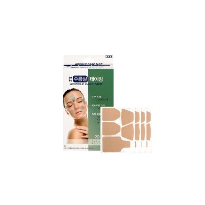 Wrinkle Care Tape Тейпы для лица против морщин 	1Pack (5 Patches*4ea)