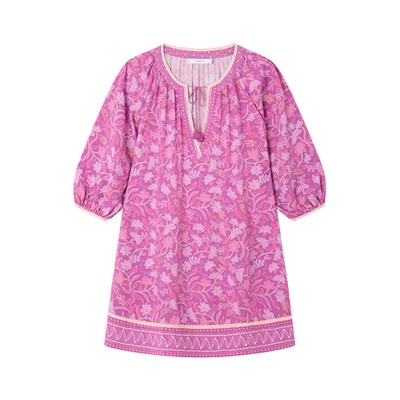 Camisola viscosa estampado boho floral
