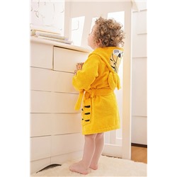 Mariva home Kapüşonlu Sevimli Kaplan Çocuk Bornozu Sarı 538958