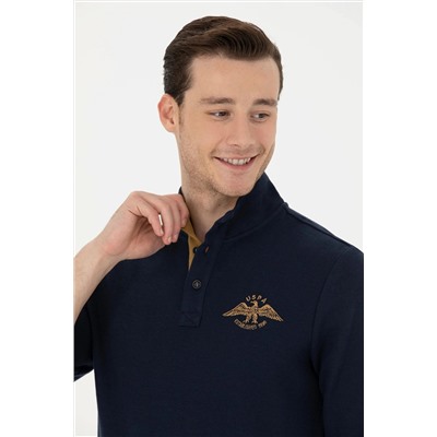 Erkek Lacivert Sweatshirt