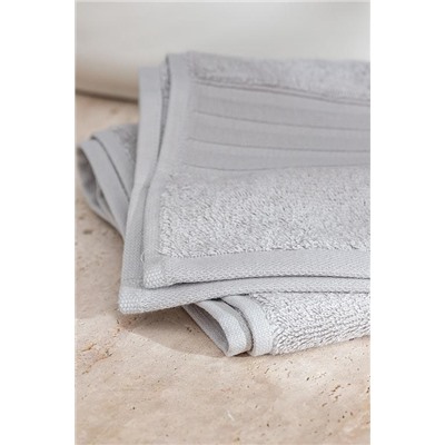 Martha Yüz Havlusu (TENCEL™) - Açık Gri - 50x80 cm