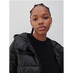 Steppjacke mit Kapuze