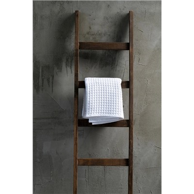 GOSER Waffle Banyo Havlusu Beyaz 80x150cm Yüz Havlusu 50x80cm Set GB0001