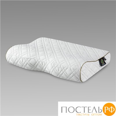 TOGAS Подушка СИРИУС анатомическая (61х40х12/6,5/8), 1пр., 1550 г, полиуретан с бамбуковым углём
