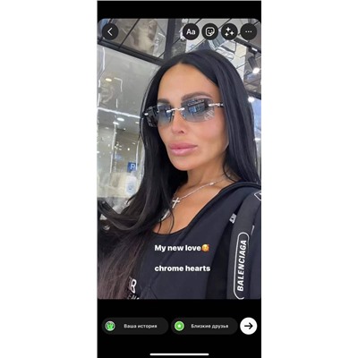 CHROM*E HEAR*T  Deep ll 👓 солнцезащитные очки, реплика 1:1! Унисекс