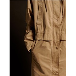 Parkajacke mit Kapuze