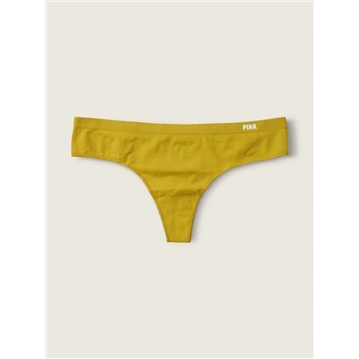 Seamless High-Leg Thong Panty