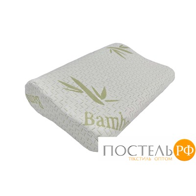 111325030-B Подушка Memory Foam в чехле Bamboo 50х30х10 светлый