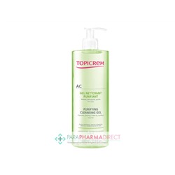 Topicrem AC Gel Nettoyant Purifiant Peaux Mixtes à Grasses 400ml