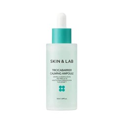 SKIN&amp;LAB Tricicabarrier Calming Ampoule Успокаивающая ампульная сыворотка для проблемной кожи с экстрактами центеллы азиатской и чайного дерева 50мл