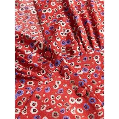 EcoVero™ Gemusterte Bluse