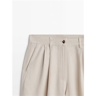 Pantalón lyocell loose fit