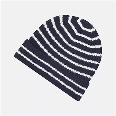 Unisex Winter Watchman Stripe Beanie