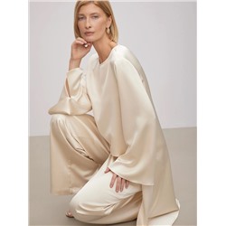 Блуза из тенсела, B2998/nude