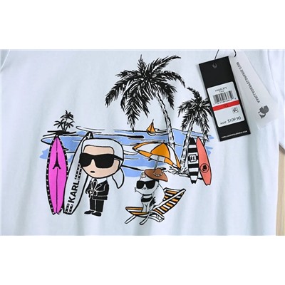 Хлопковая футболка KARL LAGERFEL*D ОРИГИНАЛ!