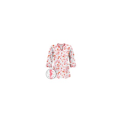 UA Day At The Beach Black Print Scrub Top