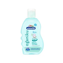 Kodomo Head to Toe Wash Oganiku Organic Olive Oil 200 ML