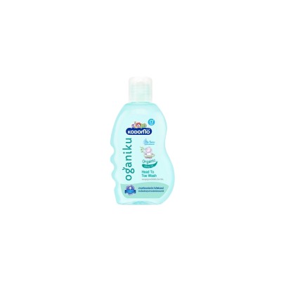 Kodomo Head to Toe Wash Oganiku Organic Olive Oil 200 ML