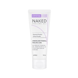 Crystal Naked Peeling Gel, Пилинг для лица с жемчужной пудрой