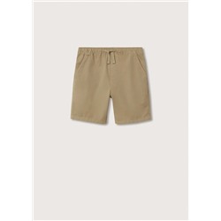 Bermudas algodón cintura elástica -  Niño | MANGO OUTLET España