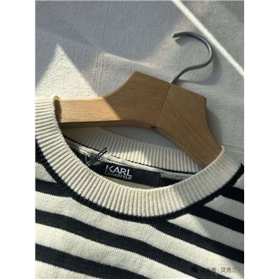 Женский шерстяной пуловер в полоску KARL LAGERFEL*D ОРИГИНАЛ! 😎