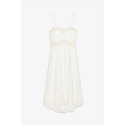 ZW COLLECTION EMBROIDERED DRESS