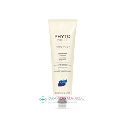 Phyto Volume Masque Gelée Volumateur Cheveux Fins, Plats 150ml