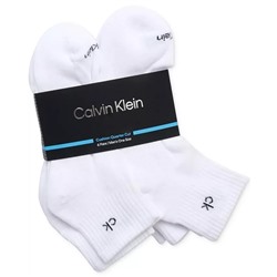 Calvin Klein Men's 6pk. Logo Quarter Socks