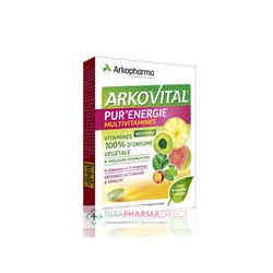 ArkoPharma ArkoVital Pur'Energie Multivitamines 30 comprimés
