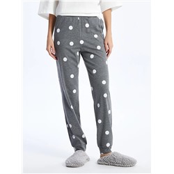 LC Waikiki Beli Lastikli Puantiyeli Kadın Jogger Pijama Alt, LCW DREAM                                            
                                            Beli Lastikli Puantiyeli Kadın Jogger Pijama Alt