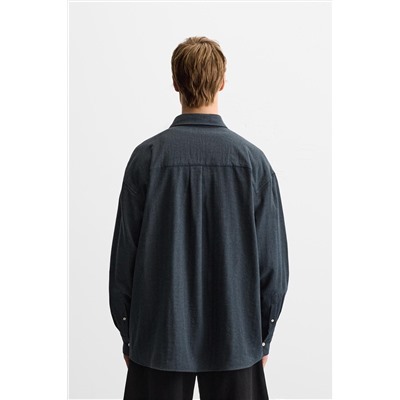 CAMISA RELAXED FIT ESTRUCTURA