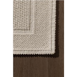 Barres Banyo Paspası - Bej - 60 x 100 cm