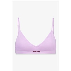 Sujetador seamless triangular lila