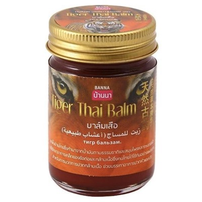 [BANNA] Бальзам для тела ТИГРОВЫЙ Tiger Thai Balm, 200 гр
