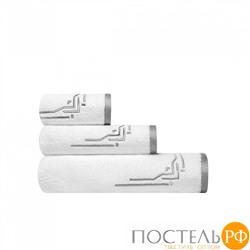 Togas ДЖАСПЕР бел-сер Салфетка 30х30, 100% хлопок