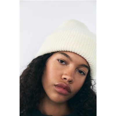 TURN-UP KNIT BEANIE