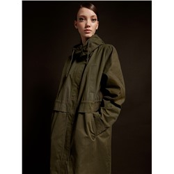 Parkajacke mit Kapuze