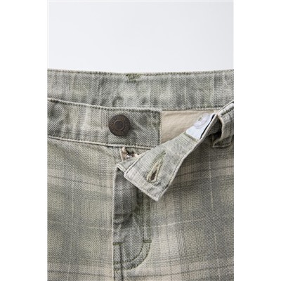 CHECK BERMUDA SHORTS