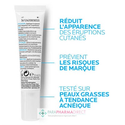 La Roche Posay Effaclar A.I. - Correcteur Ciblé des Imperfections Locales 15ml