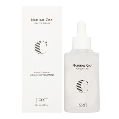 JIGOTT Natural Cica Perfect Serum Сыворотка для лица с экстрактом центеллы азиатской 50мл