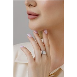 Кольцо из серебра родированное 925 пробы К50143р