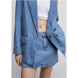 Minifalda vaquera -  Mujer | MANGO OUTLET Melilla