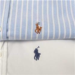 Женская льняная рубашка с длинными рукавами RALPH LAURE*N ОРИГИНАЛ!