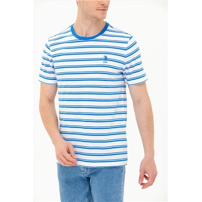 Erkek Saks Polo Yaka Tişört
