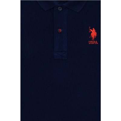 Erkek Çocuk Lacivert Basic Polo Yaka T-Shirt