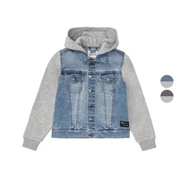 PEPPERTS® Jeansjacke Jungen, mit durchgehender Druckknopfleiste
