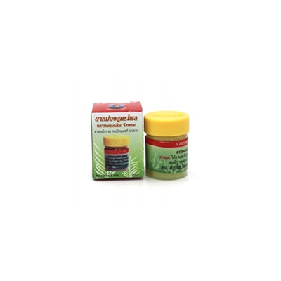 Желтый лечебный бальзам от Wang Prom в мини-формате 5 гр / Wang Prom yellow balm 5g